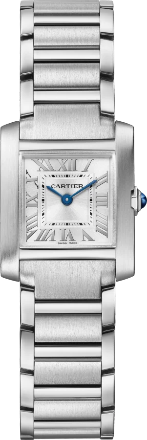 Cartier Tank Française WSTA0129 Small model, quartz movement, steel