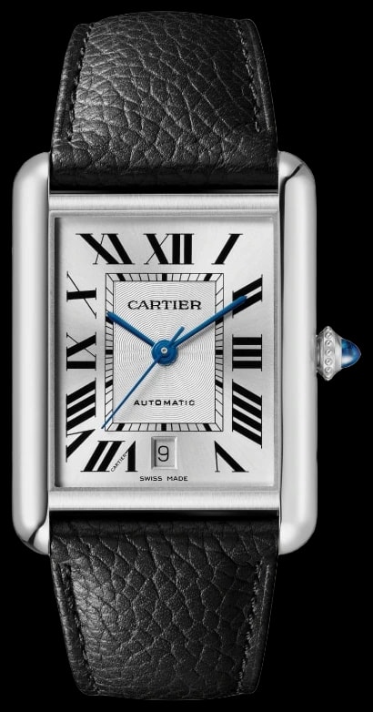 Cartier Tank Must WSTA0141 Extra-large model, automatic movement, steel, leather