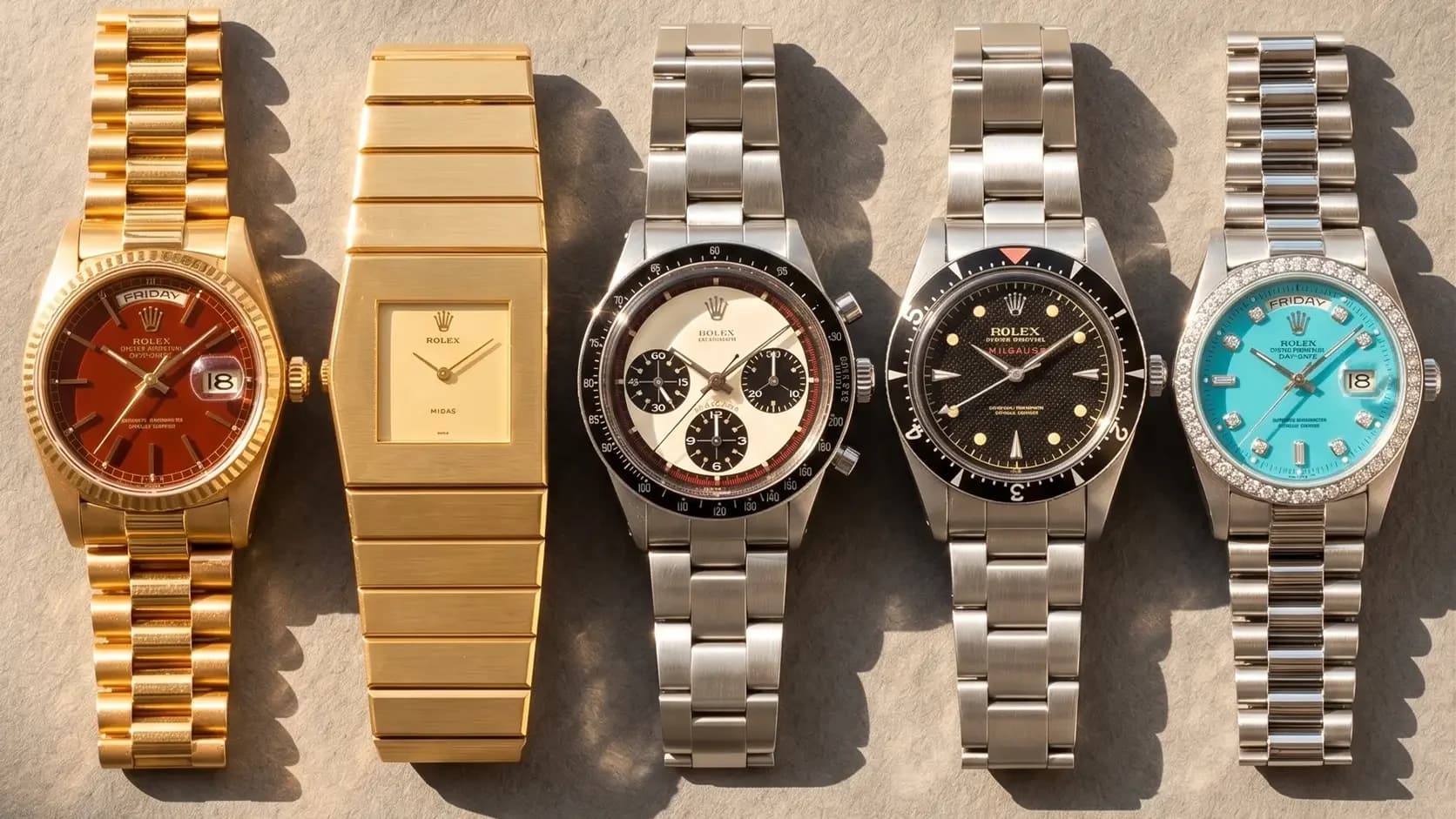 The Most Unique Rolex Watches of the Last 100 Years