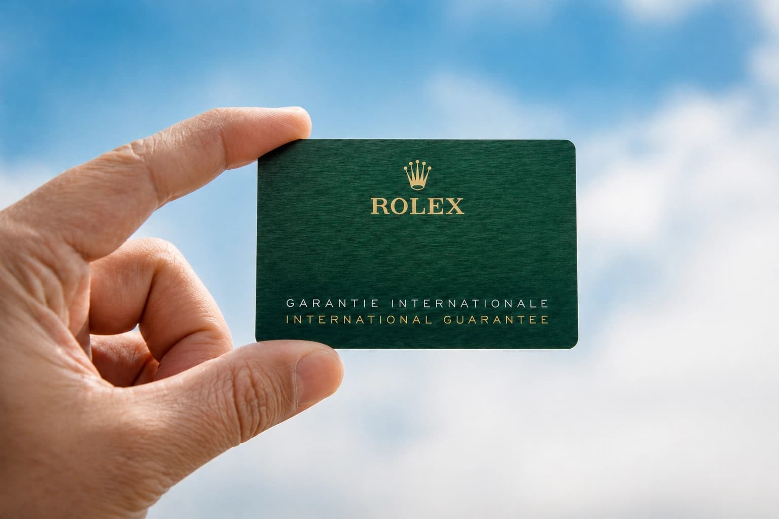 New Rolex Warranty Card of 2026: Wooden Card & Green Tag
