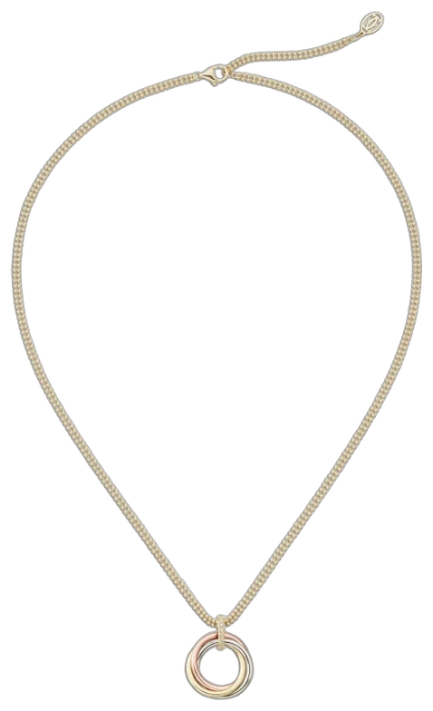 Cartier Trinity pendant, medium model, diamonds collection example