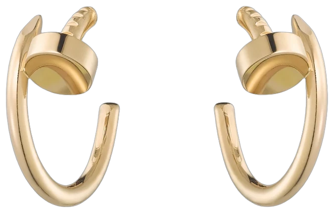 Cartier Juste un Clou hoop earrings, small model collection example
