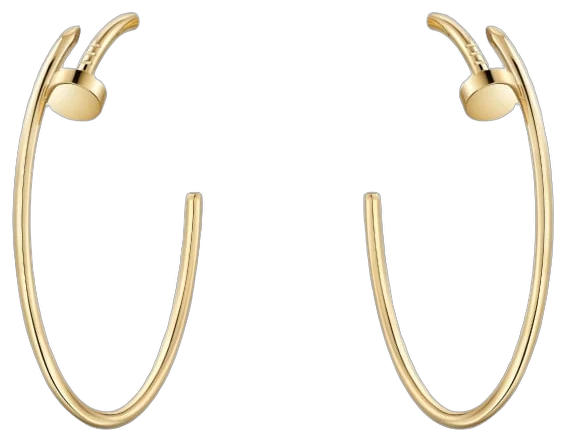 Cartier Juste un Clou hoop earrings, large model collection example