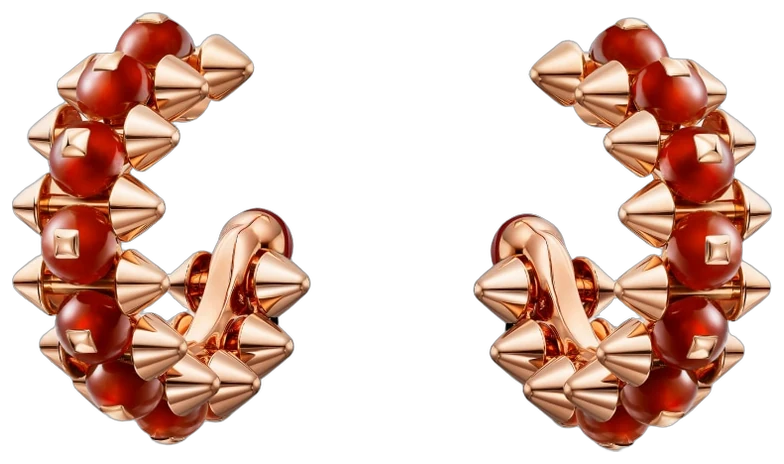 Cartier Clash de Cartier earrings, agate collection example