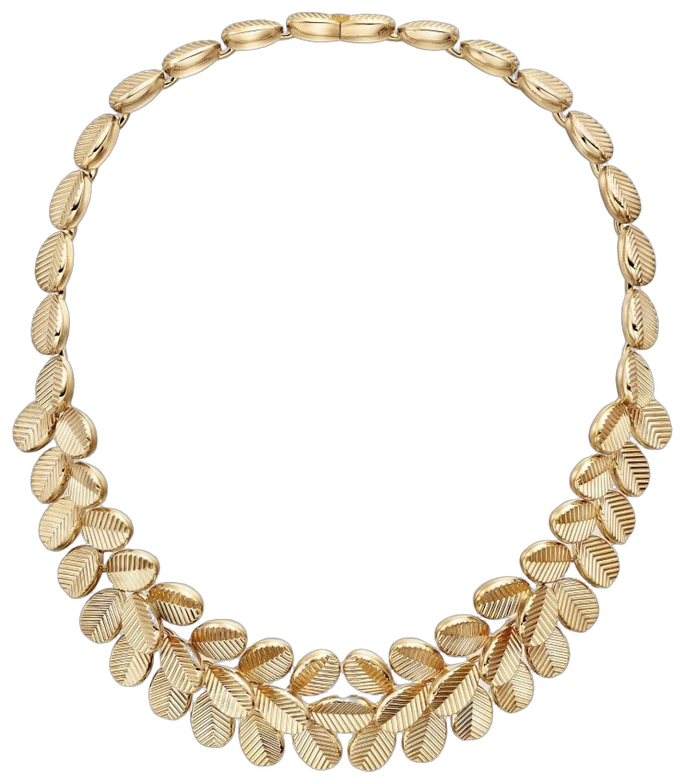 Cartier Grain de Café necklace, semi-paved collection example