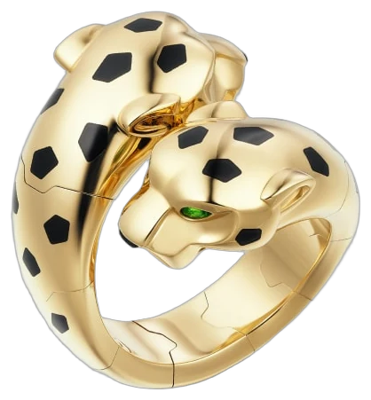 Cartier Panthère de Cartier ring, articulated collection example